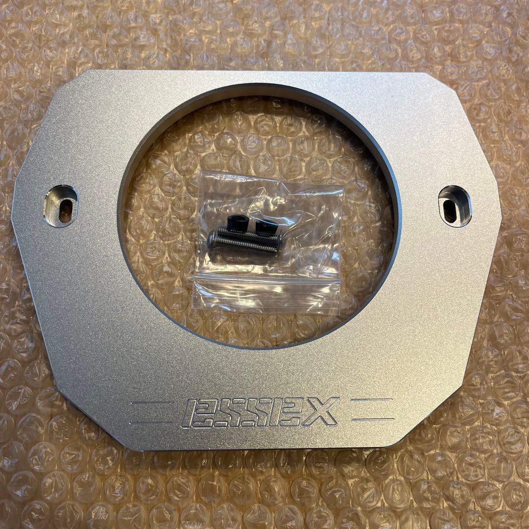 CRS ESSEX ビレットステアリングコラムカバー　シルバー