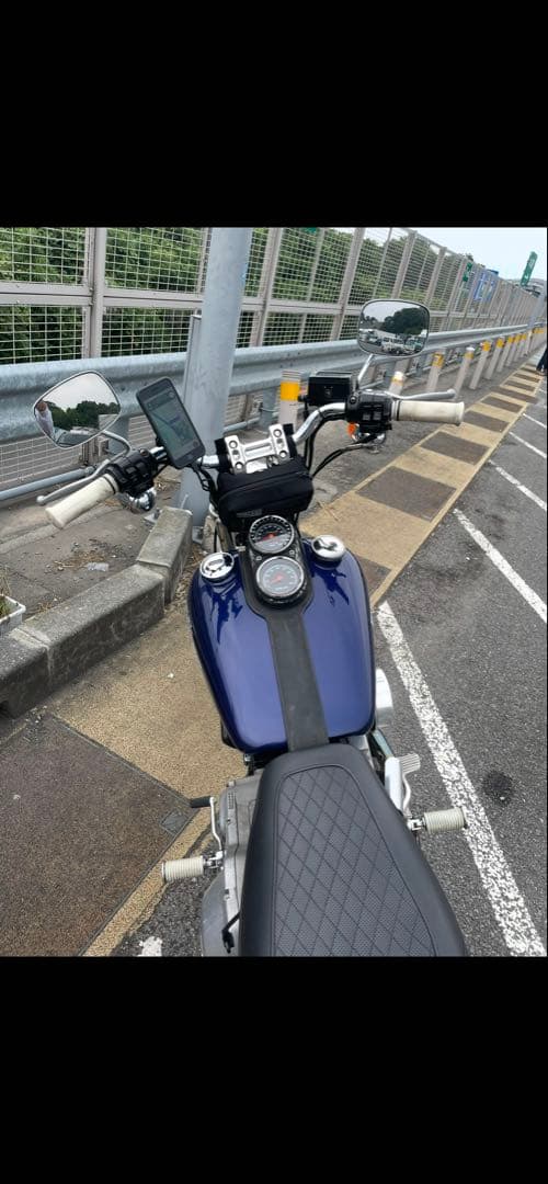 FXRS タンク+メーターコンソール（タコメーター不動）