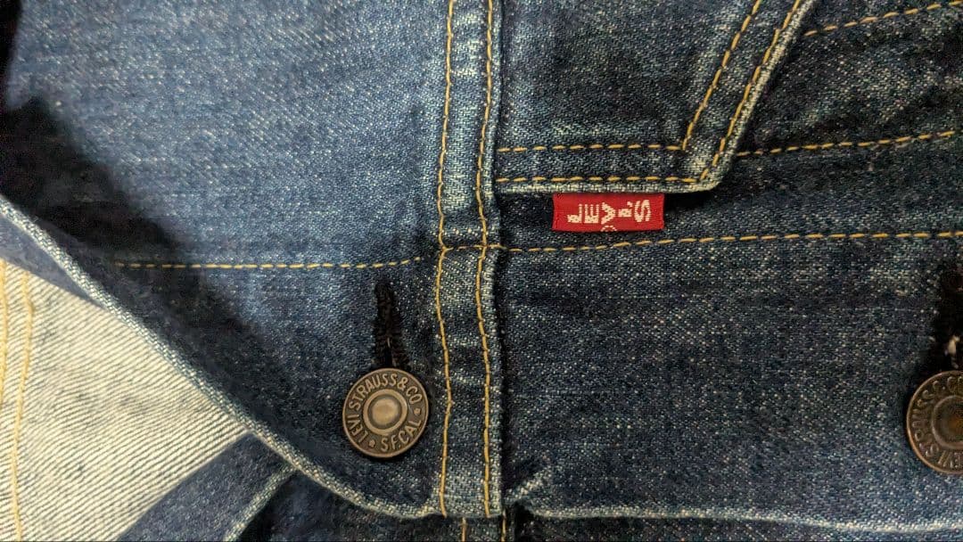 90s Levi's デニムジャケット 3rd復刻 71557 サイズ38
