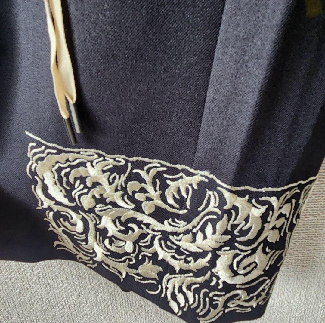 rurumu: ルルムウ 2021aw レースアップ黒ワイドパンツ