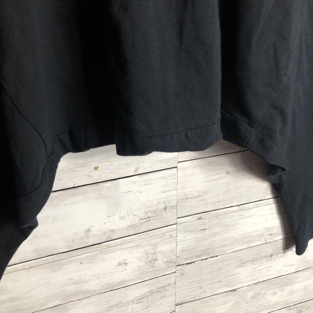 Y'sワイズ ヨウジヤマモト サルエルパンツ バックロゴ 黒 モード