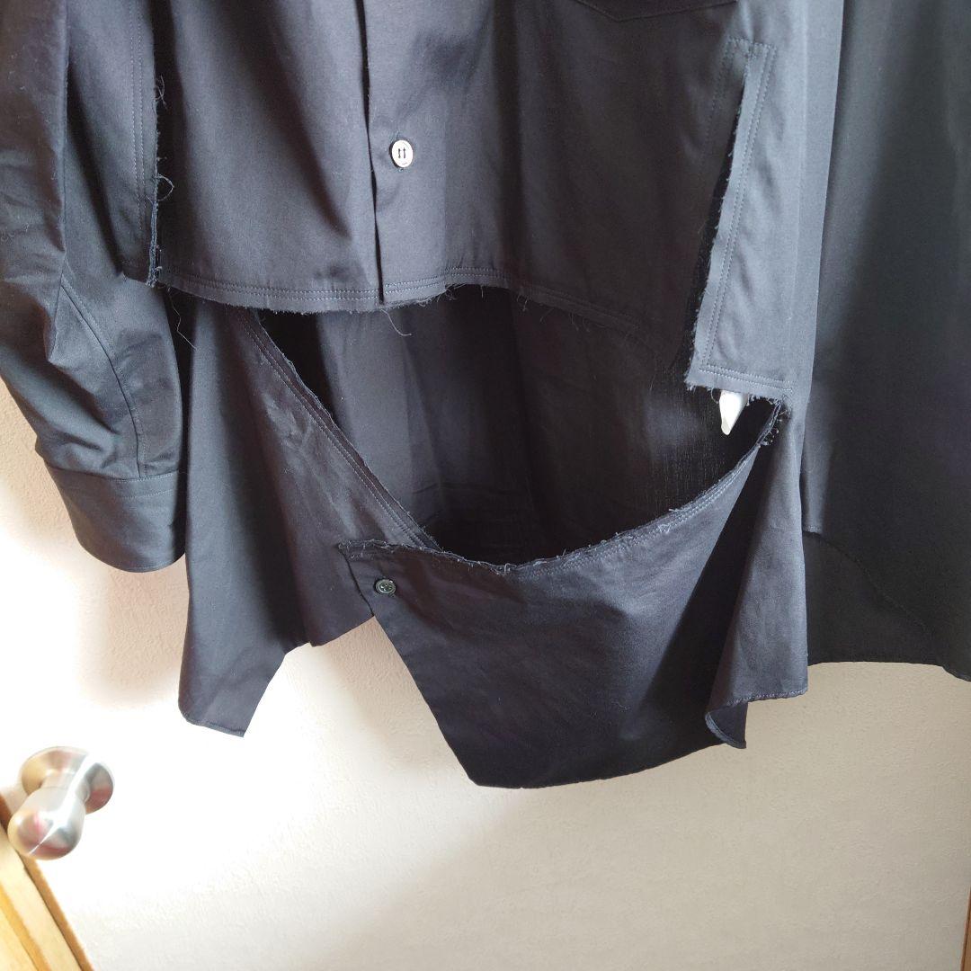 コムデギャルソン　変形シャツ2025ss