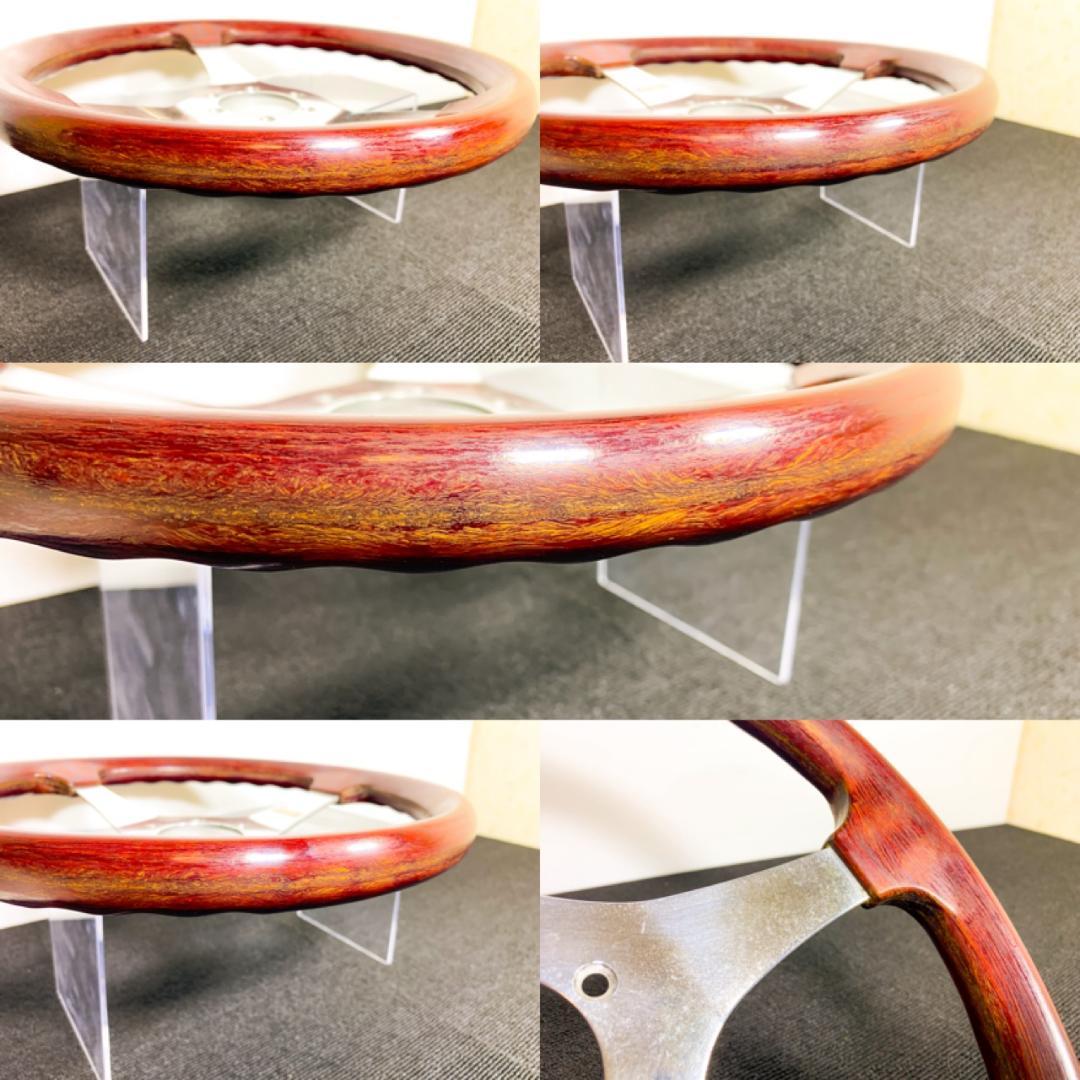 TND プロント PRONTO ワインレッド ウッドステアリング 当時物 希少