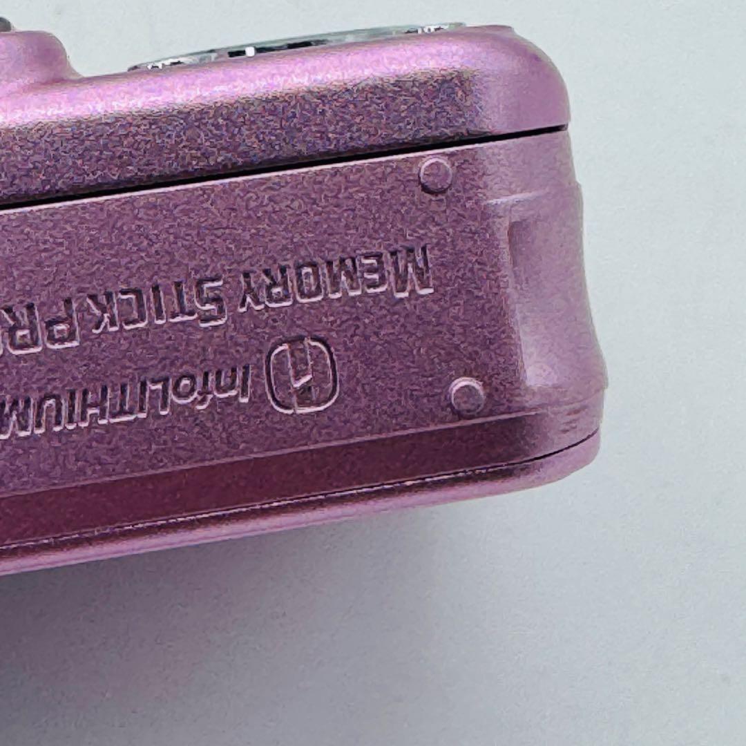 【動作確認済】SONY Cyber-shot DSC-W120 ピンク コンデジ
