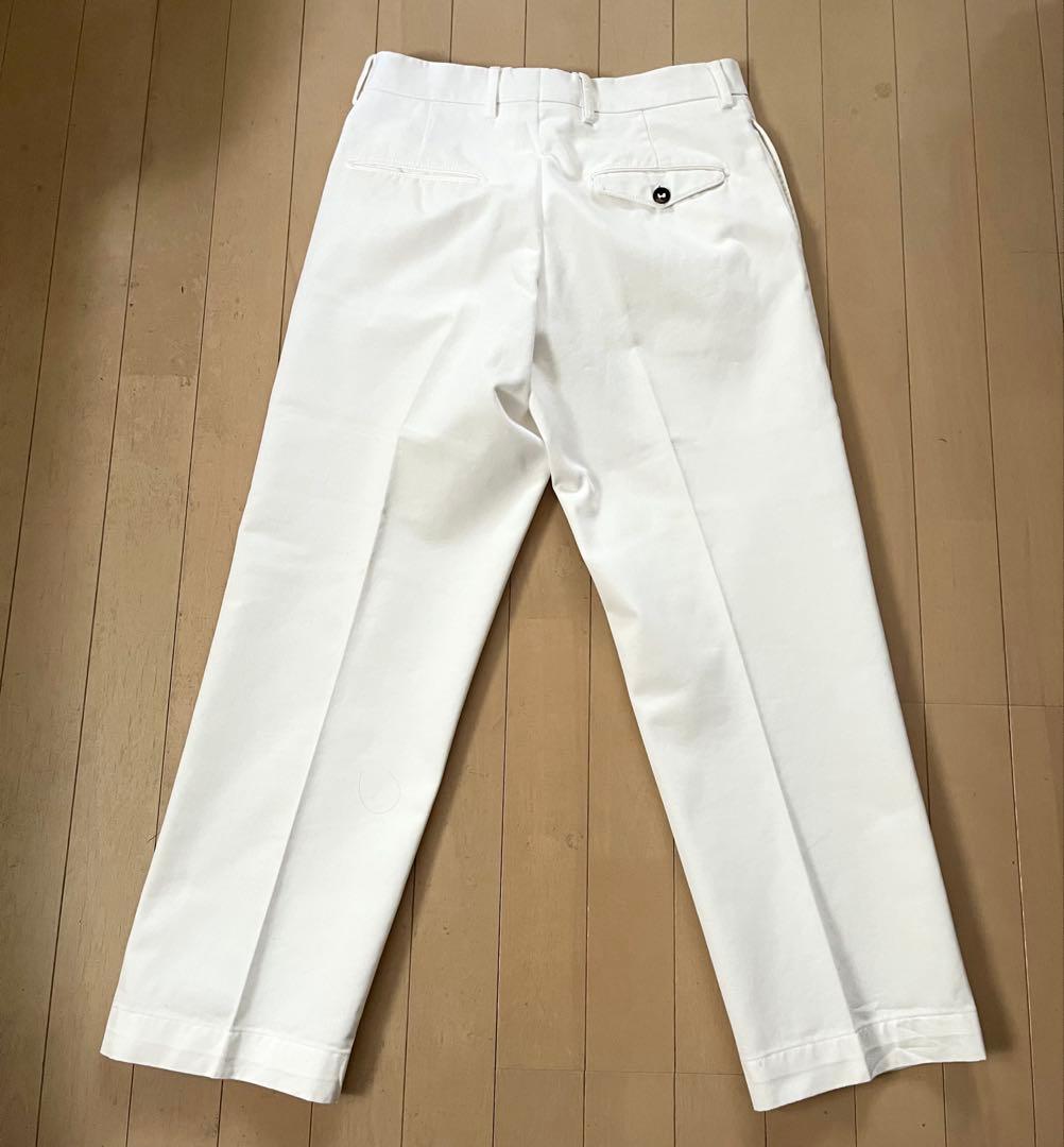 カ*丼様 Berwich ノープリーツワイドパンツ　lucano　44