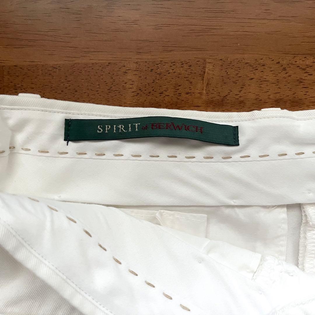 カ*丼様 Berwich ノープリーツワイドパンツ　lucano　44