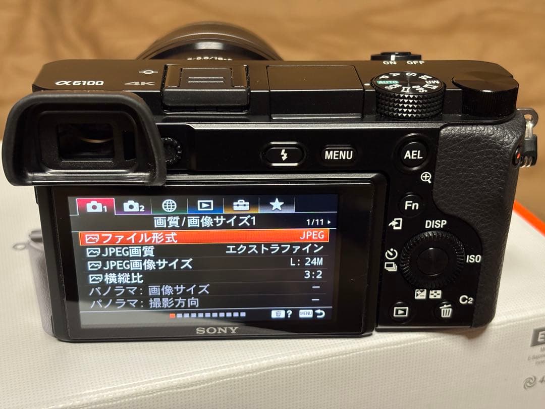 SONY α6100 ミラーレスカメラ