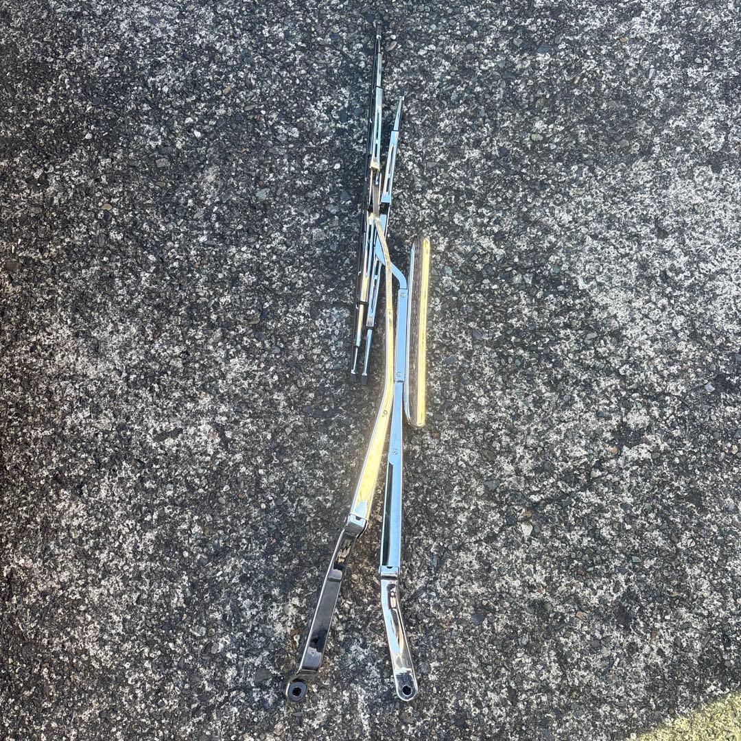 当時物クロームメッキワイパー　ローライダー　usdm