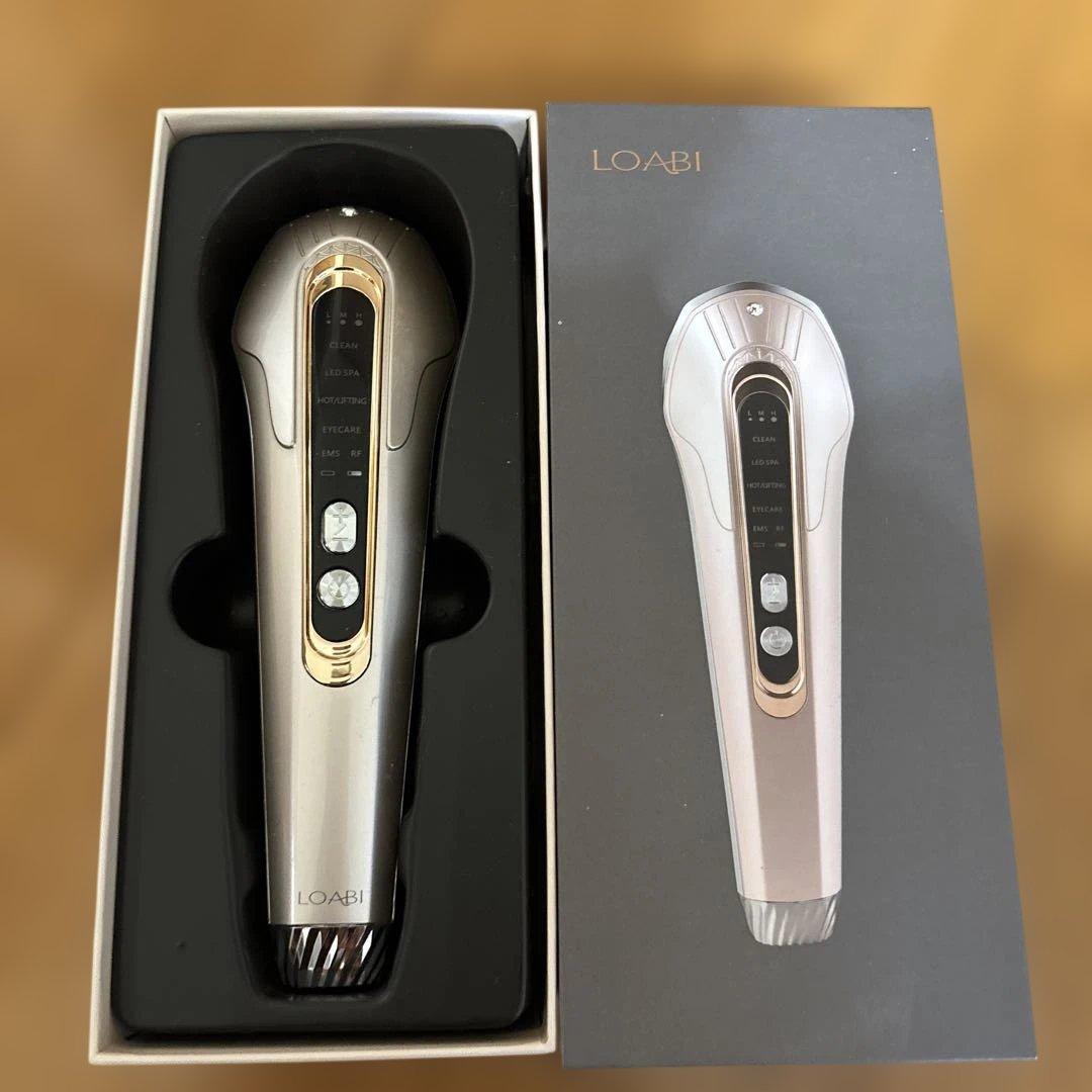 LOABI 美顔器 シルバー/ホワイト