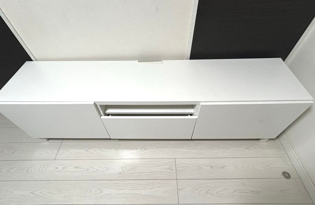 【極美品】IKEA BESTÅ ベストー　テレビ台 引き出し&扉付き