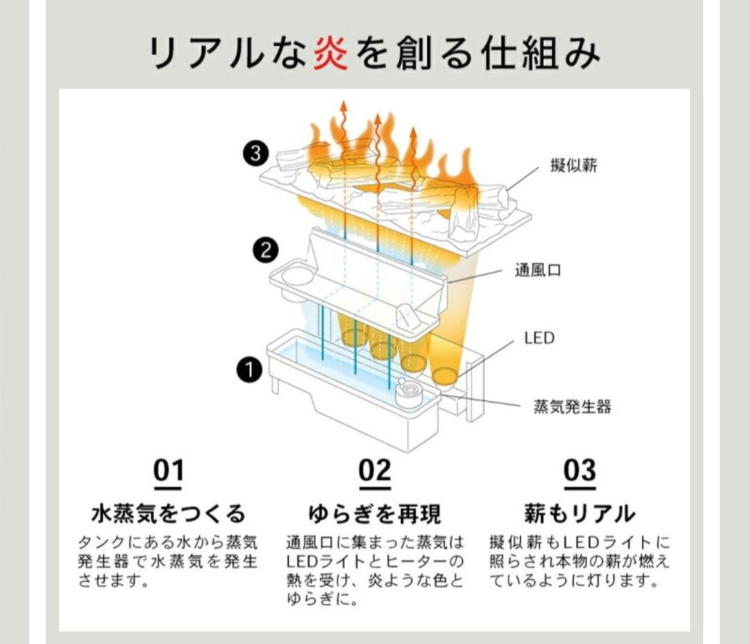 Dimplex　フォートローズ　オプティミスト　電気ストーブ