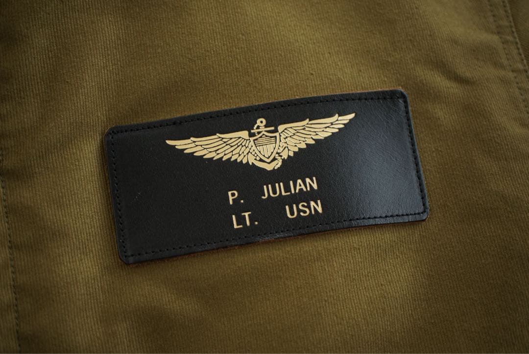 TOYS McCOY ロードランナー レザーパッチ N-1 デッキジャケット