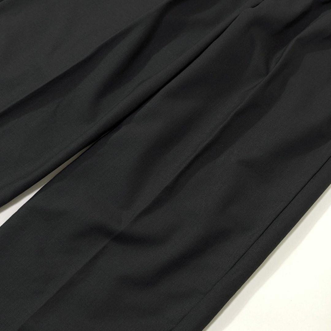 超高級★極美品◎スティーブンアラン　ワイドスラックス　ウール　グレー　М