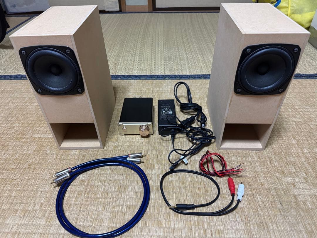 パッシブスピーカー＆アンプセット