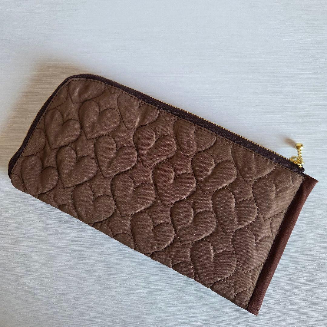 らてさら☆らぐどーる様　マチ広トートバッグ　L字ファスナー長財布