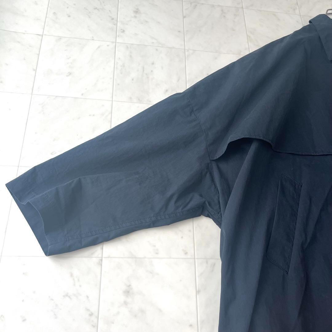 2025SS♡美品♡プラージュ テントコート ナイロン コート ネイビー 38