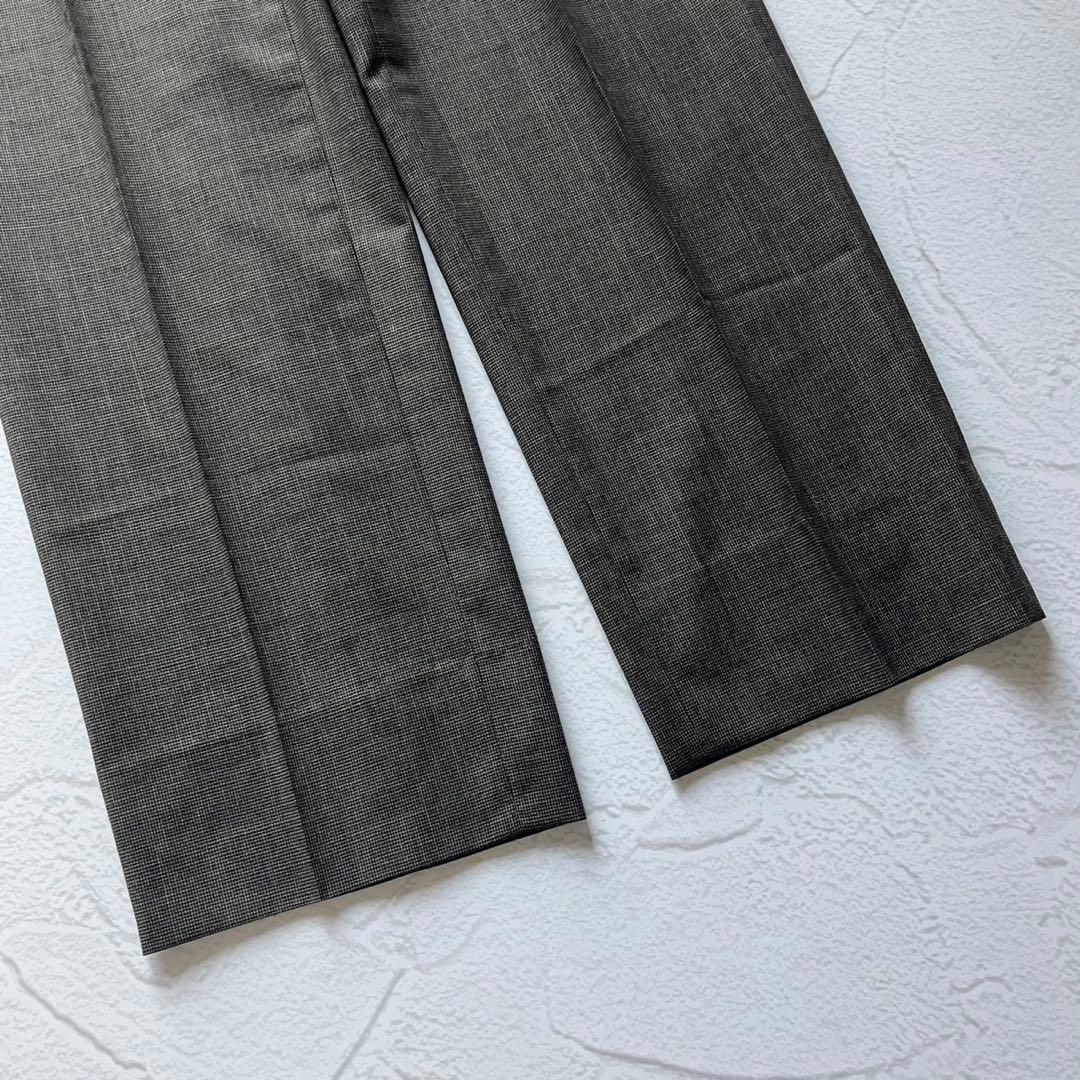 【極美品】ダーバン スーツ 日本製 ウール ツータック A5 ブラウン