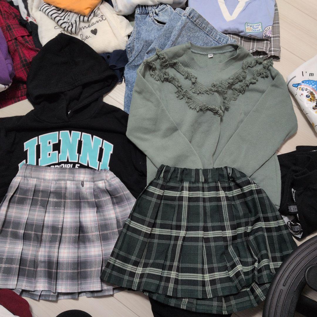 女の子 まとめ売り　140 大量 秋冬 春夏 高学年