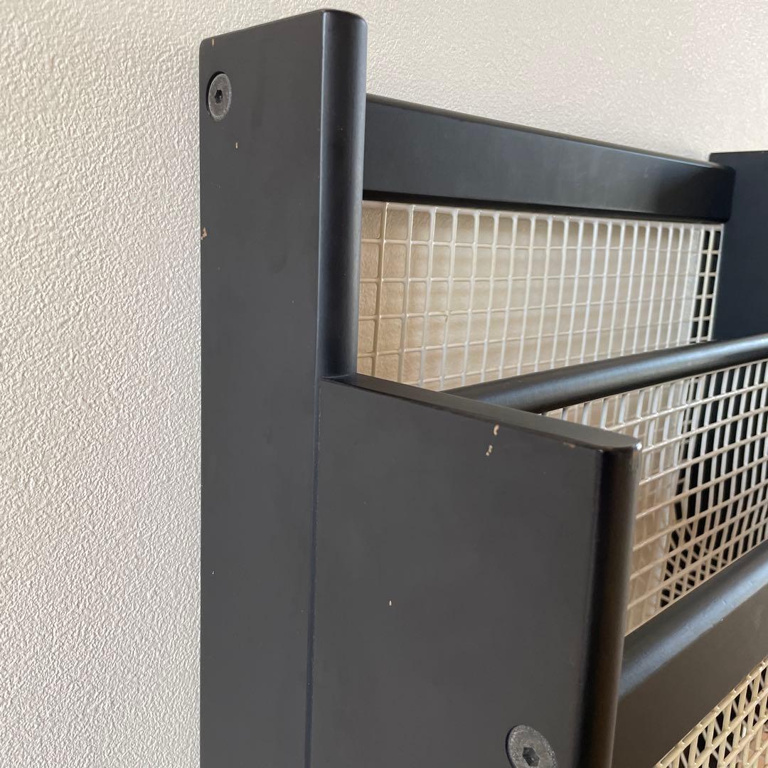 80-90s カリモク マガジンラック レトロモダン ミッドセンチュリー