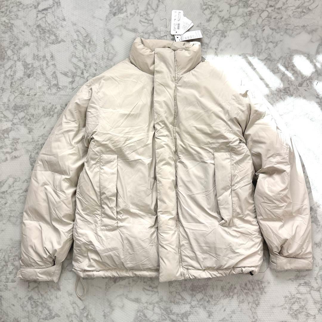 フォークアンドスプーン SORONA スタンドカラーブルゾン アイボリー