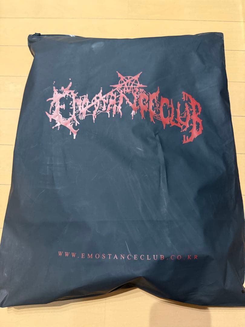 emostanceclub ワイド バギー ナイロン カーゴパンツ