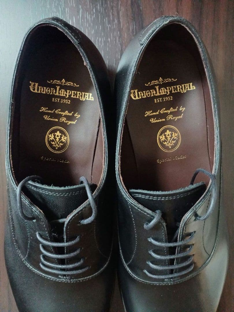 未使用 UNIONlMPERIAL プレステージ U1940 黒 7.5EE