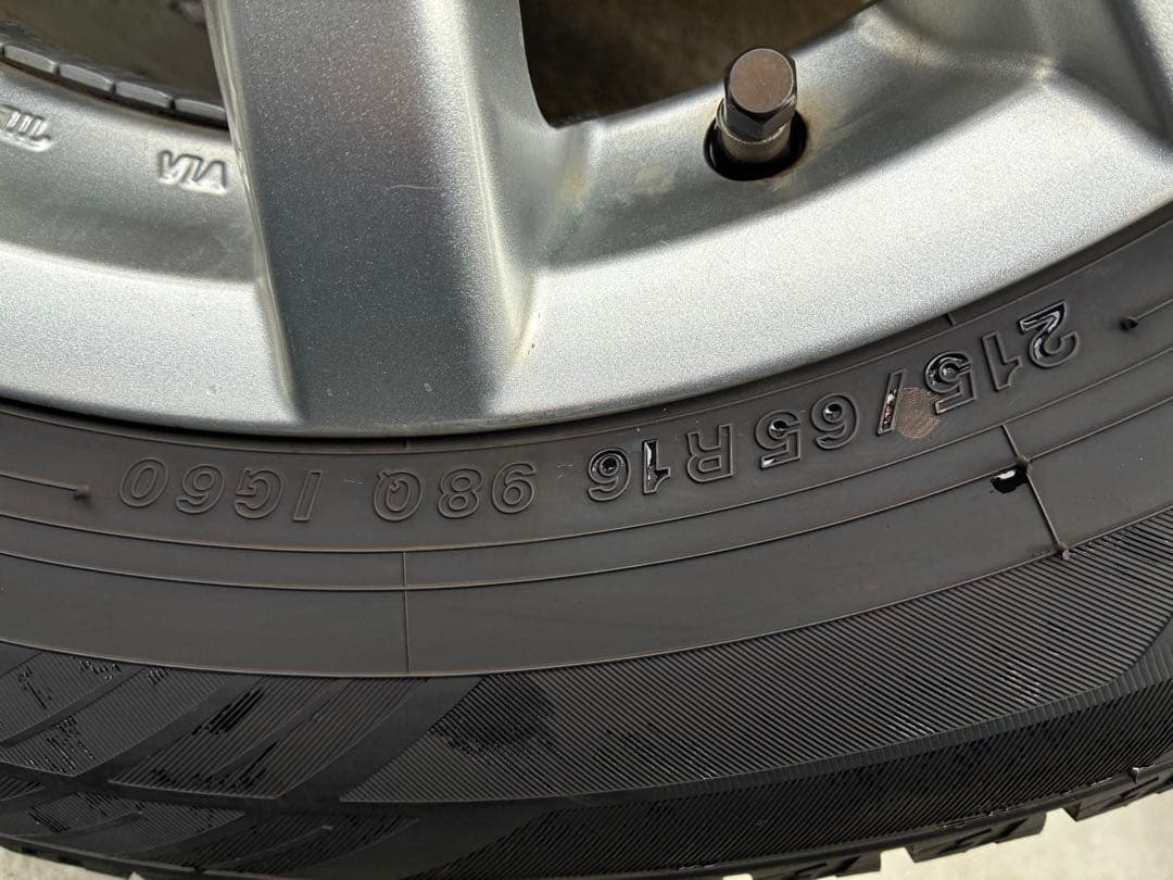 スタッドレス ig60 2023 16　ホイール付215/65R16 引取可