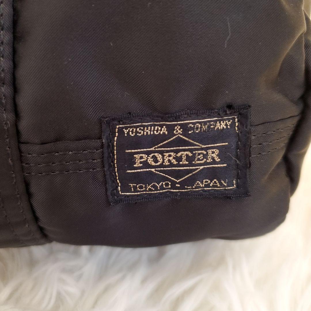 ⭐美品⭐PORTER タンカー ミニドラムバッグ　黒