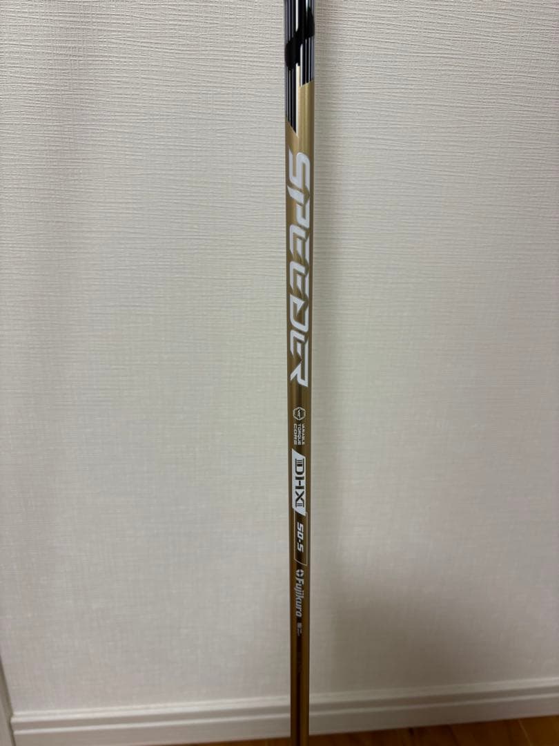 スピーダー　NXゴールド　50S フジクラ　シャフト　タイトリスト用スリーブ