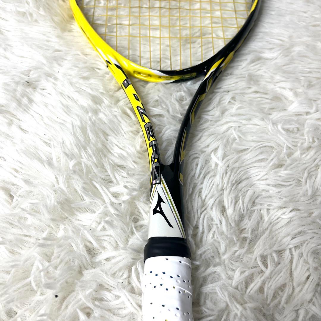 【美品】 ミズノ XYST T-ZERO ジスト 0U ソフトテニス ラケット