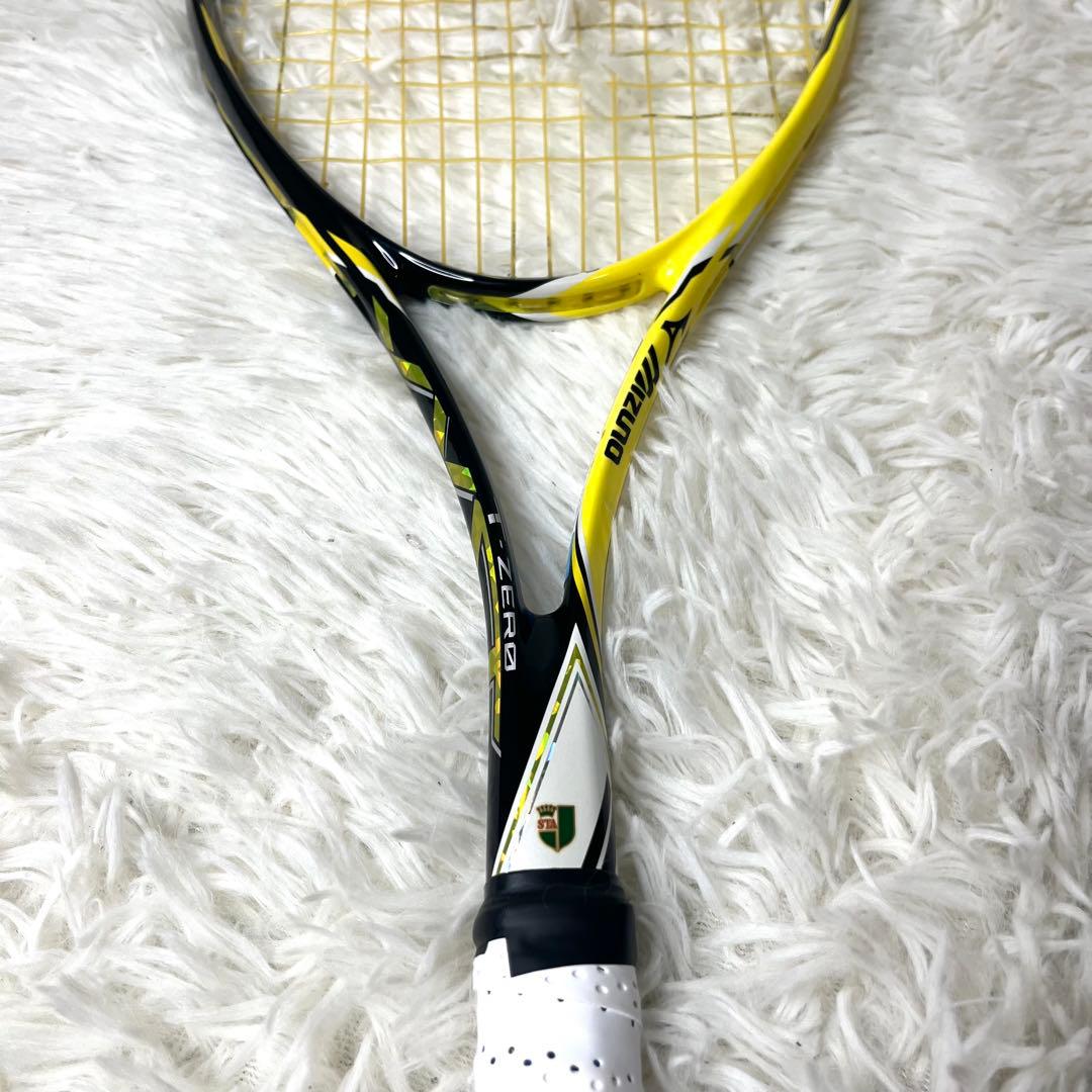 【美品】 ミズノ XYST T-ZERO ジスト 0U ソフトテニス ラケット