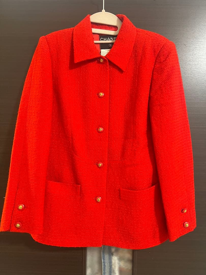 【本日限り価格】CHANEL シャネル テイラードツイードジャケット 36