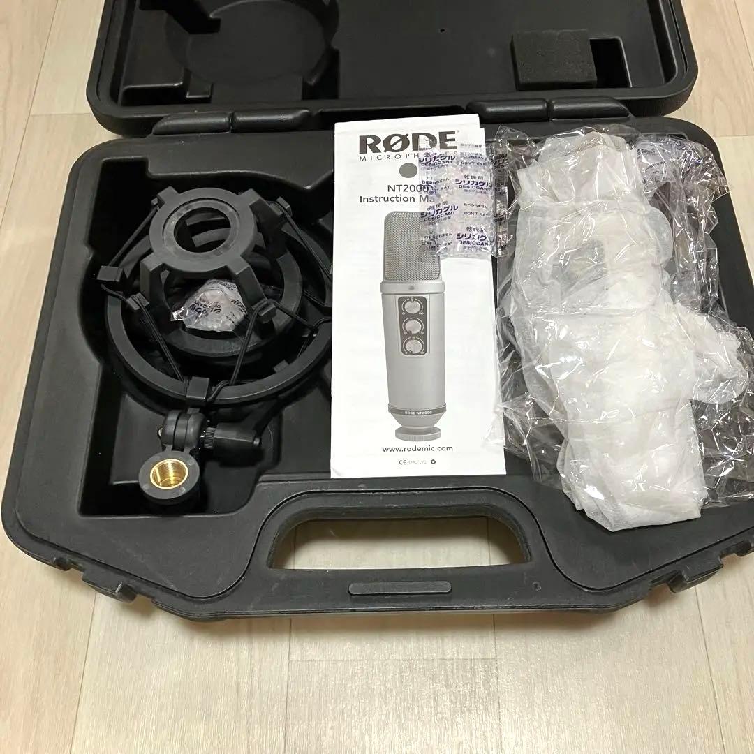 【週末限定値下】RODE NT2000コンデンサーマイク　ロードマイクロフォンズ