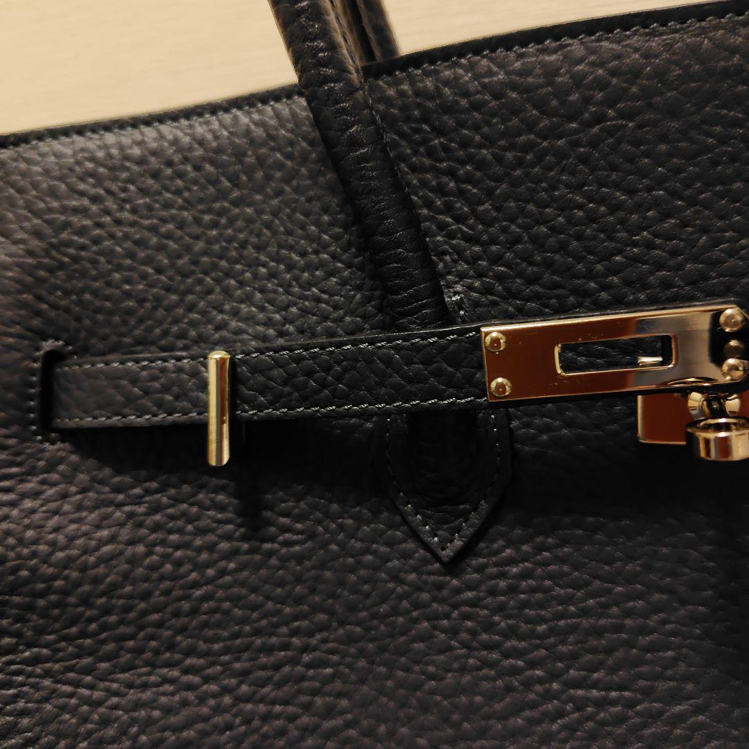 レザー トートバッグ ゴールド金具