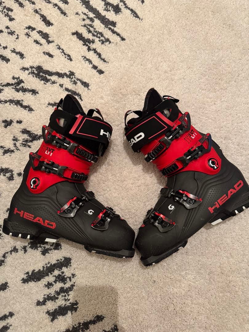 HEAD スキー用ブーツ ブラック/レッド 27/27.5 Form Fit
