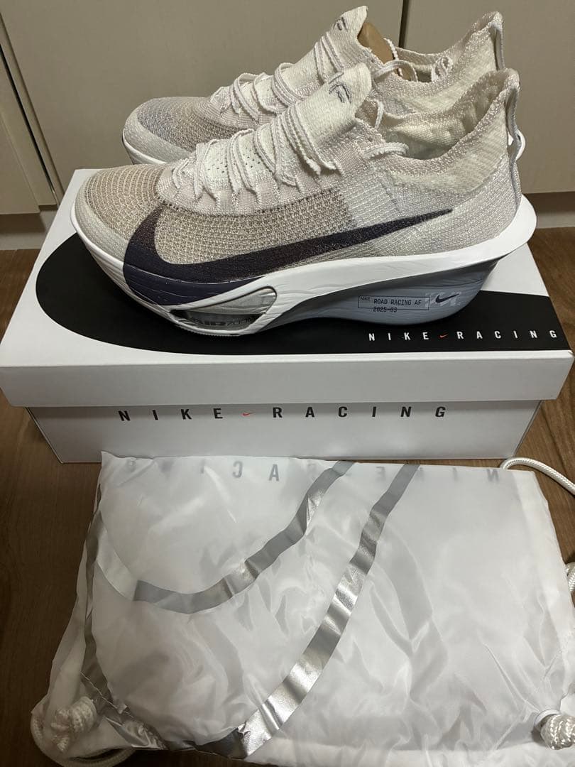 NIKE ALPHA FLY アルファフライ3 28.5 新品　ホワイト