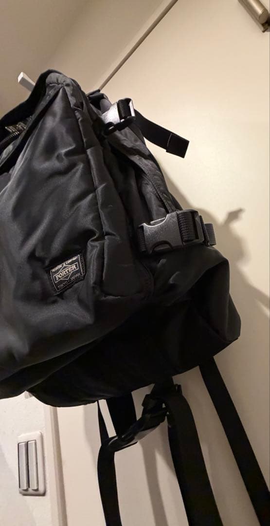 【美品】PORTER / TANKER BACKPACK 黒色