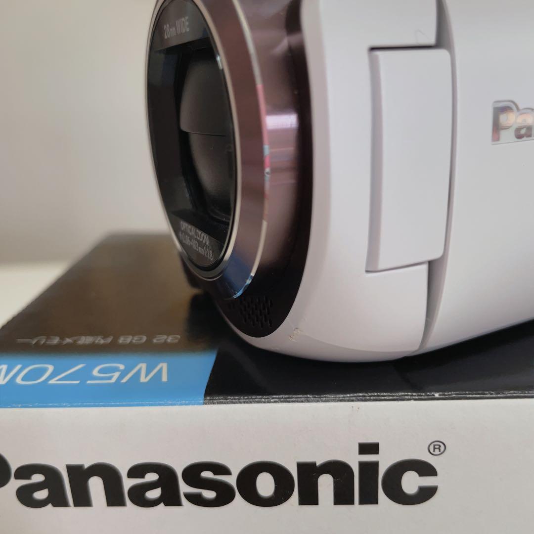 【美品】Panasonic HC-W570M ビデオカメラ 本体