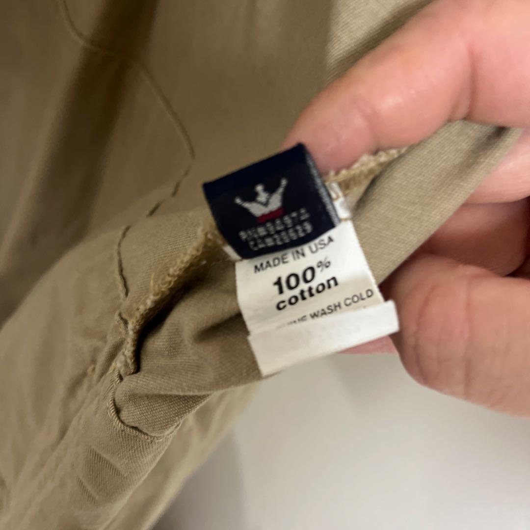 オールドステューシー made in USAベージュ カバーオール L