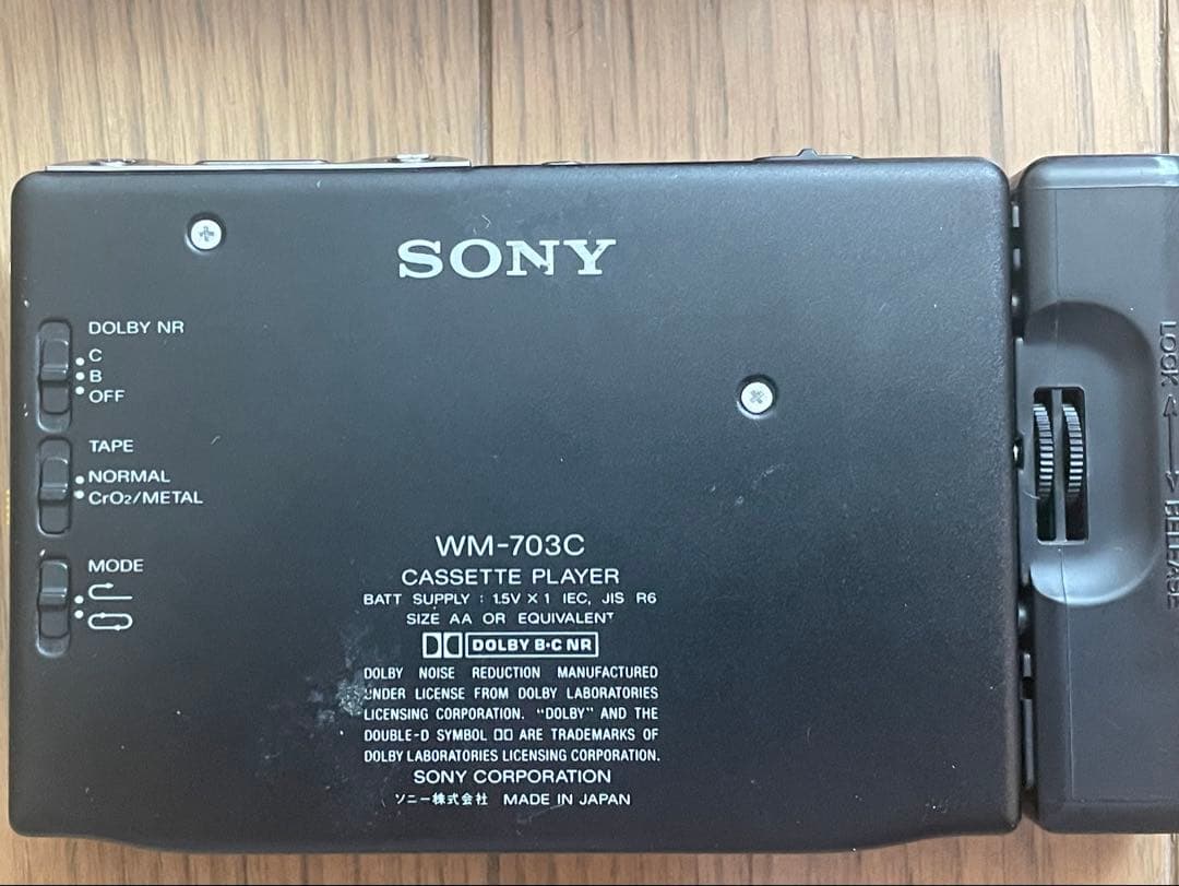 SONY WM-703C ウォークマン　カセットプレーヤー ジャンク品