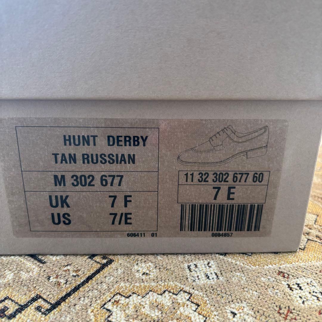 g*a様 ウエストン　 J M WESTON ハントダービー 　7E 677 ド