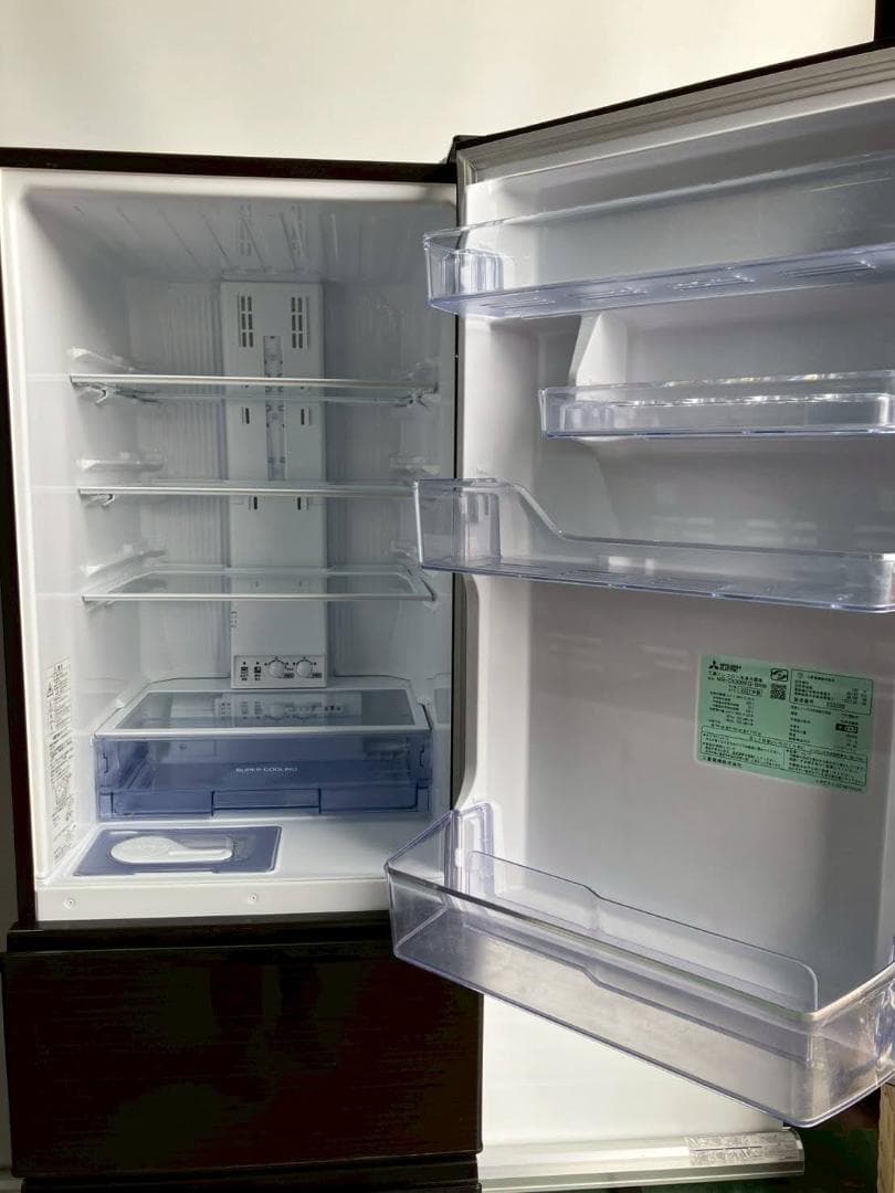 【完動品】MITSUBISHI 三菱 冷凍冷蔵庫 MR-CX30BKG-BR