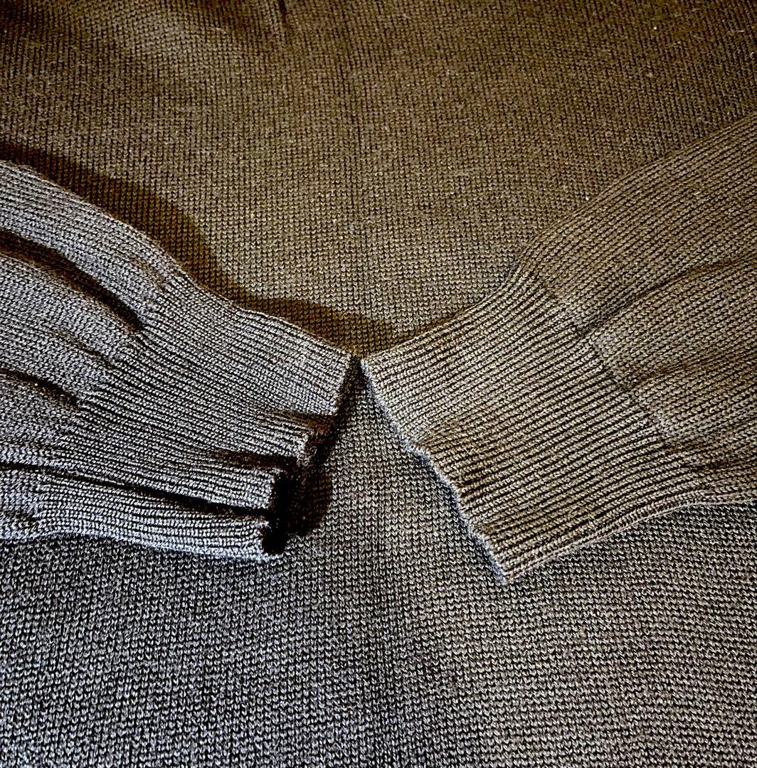 ビンテージ 90s agnes b.homme ニット ブラック フランス製