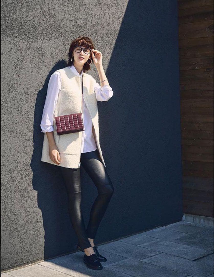 H*h様 美品　セオリー　カーリープードルジレ　ボアベスト