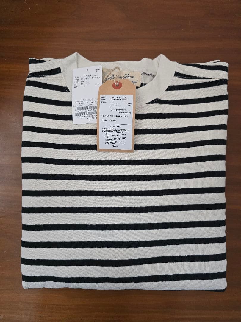 アパルトモンREMI RELIEF Border L/S T-SH