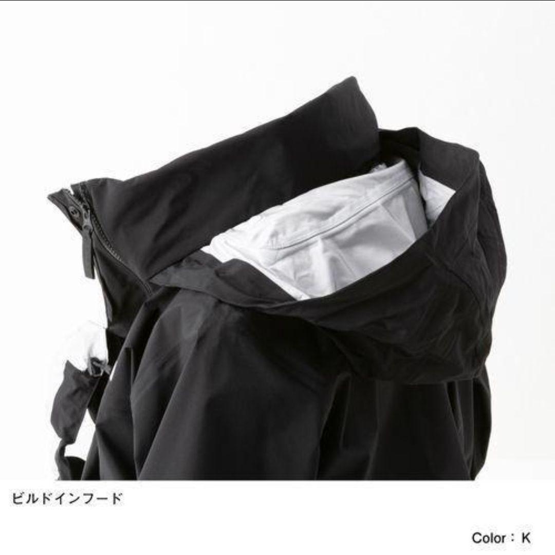 【未使用】ノースフェイス ピッカパック レインコート 3WAY ブラック S