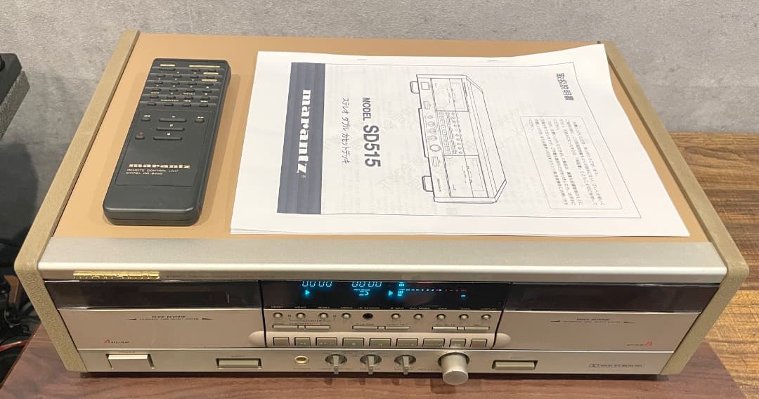 Marantz (マランツ) SD515 整備済み動作品 Wカセットデッキ