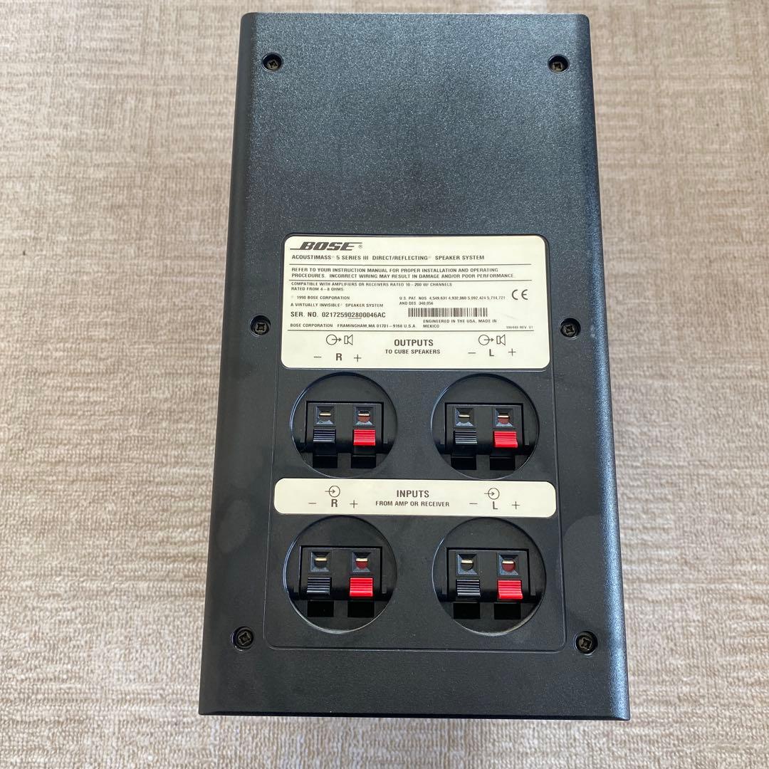 BOSE ACOUSTIMASS 5 SERIES III サブウーファー