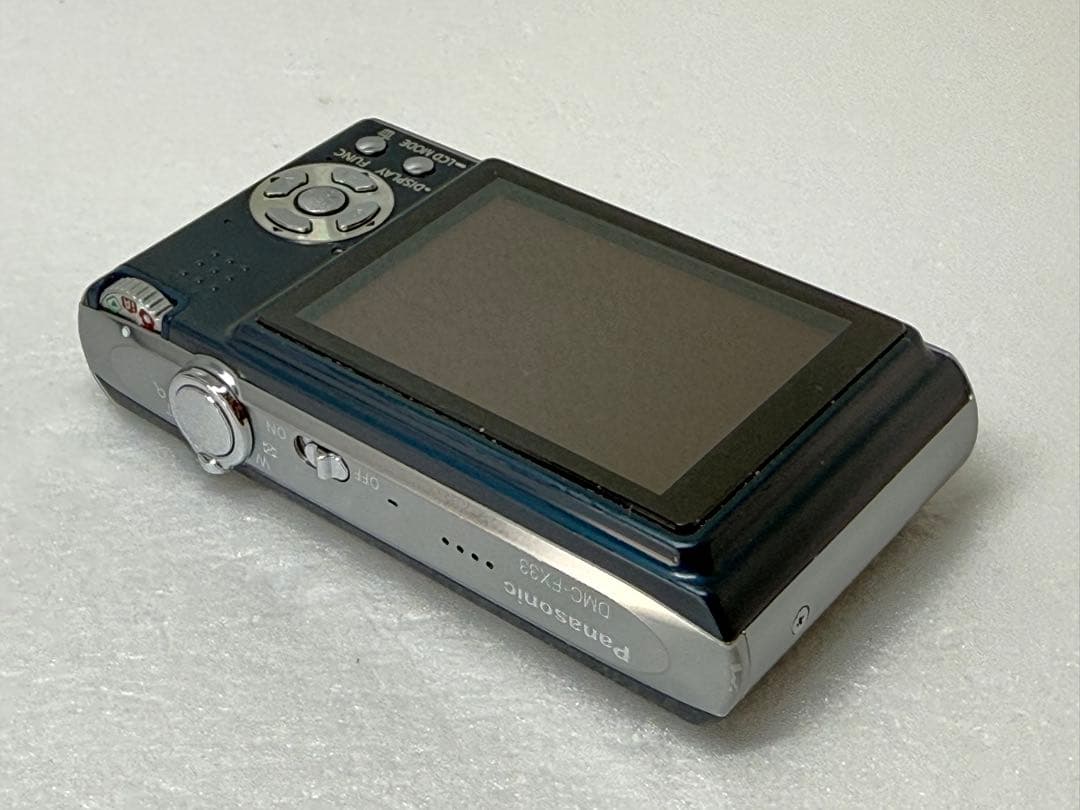 Panasonic DMC-FX33 コスモブルー 動作確認済 コンデジ レトロ