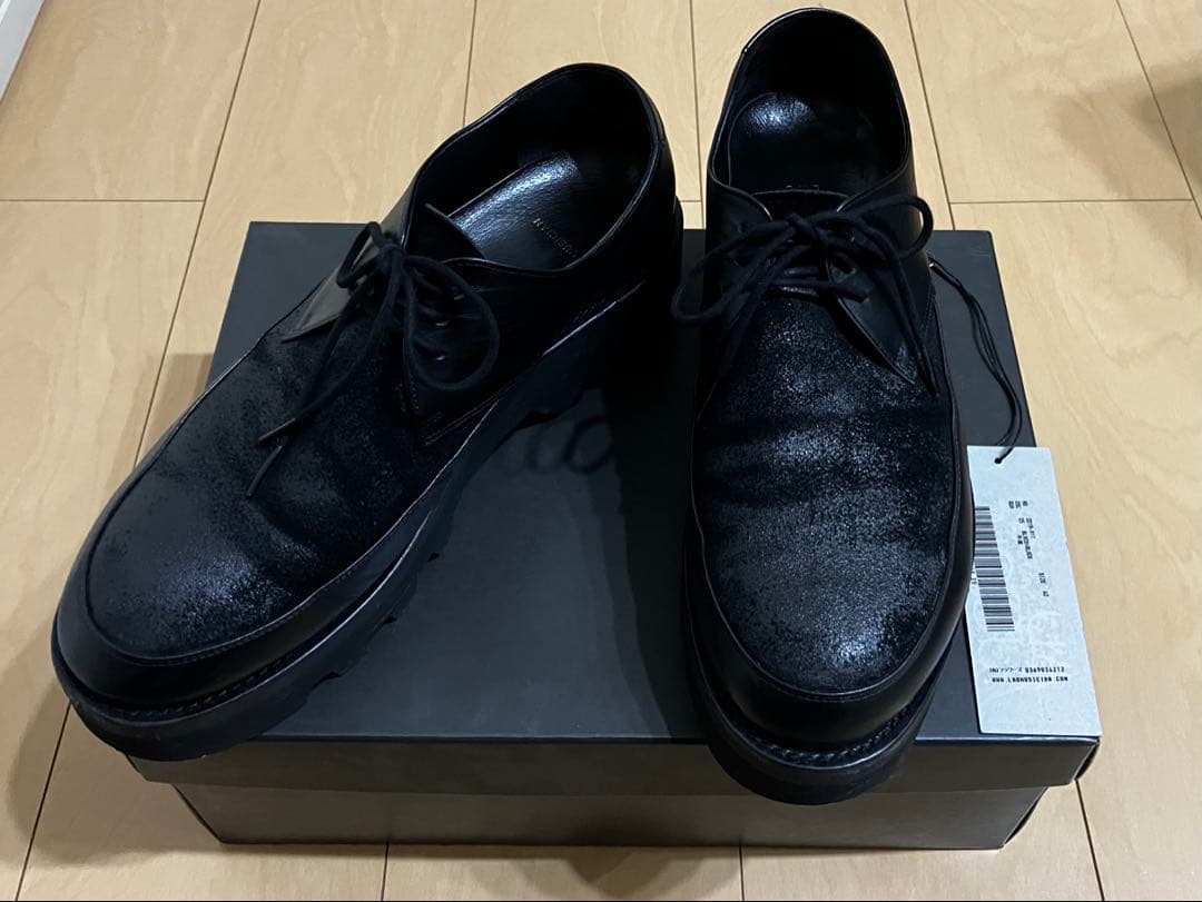 付属品完備 LAD MUSICIAN U-Tip Shoes 42